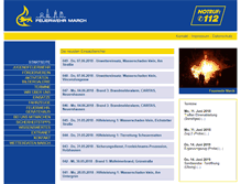Tablet Screenshot of feuerwehr-march.de